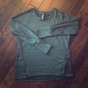 • Active Life • army green heathered sweater